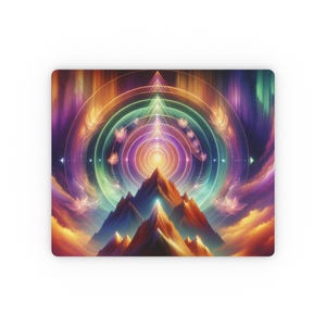 Fantasy Mouse Pad: Higher Self Design, Gaming Desk Decor
