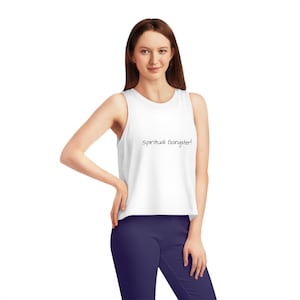 Eco Friendly Women&#39;s  Cropped Tank Top