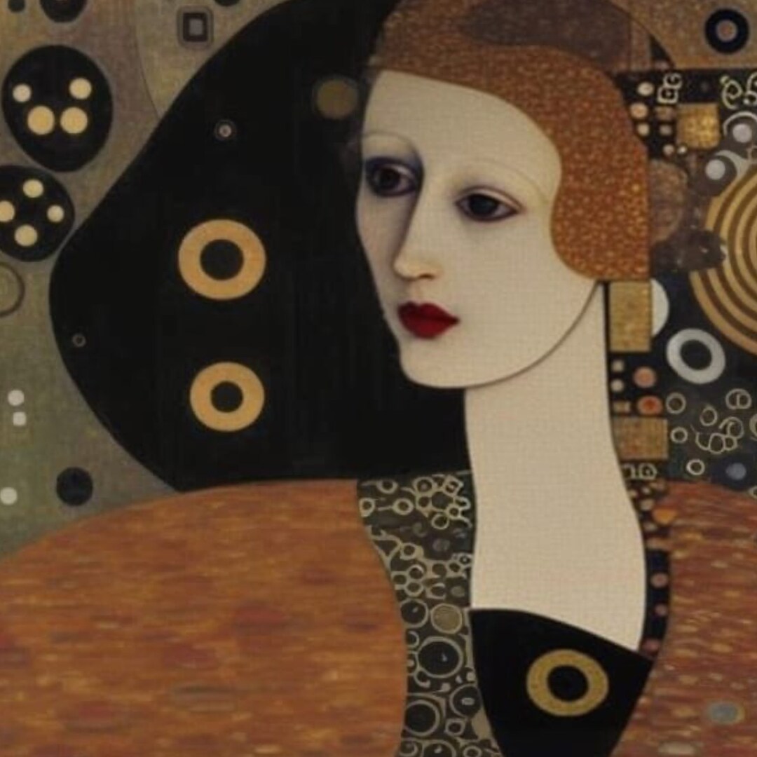 Klimtinspired Papers...a Sampler Etsy