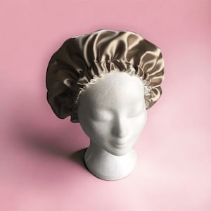 Reversible Satin Bonnet Hair Care Protective Hairstyle Headscarf Hood Mother&#39;s Day Gift