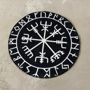 Nordic-Scandinavian Rugs, Black Rug, Round Rug, Modern Rug, Entry Rug, Bathroom Rug, Indoor Rug, Living Room Rug, 3D Printeds Rug,