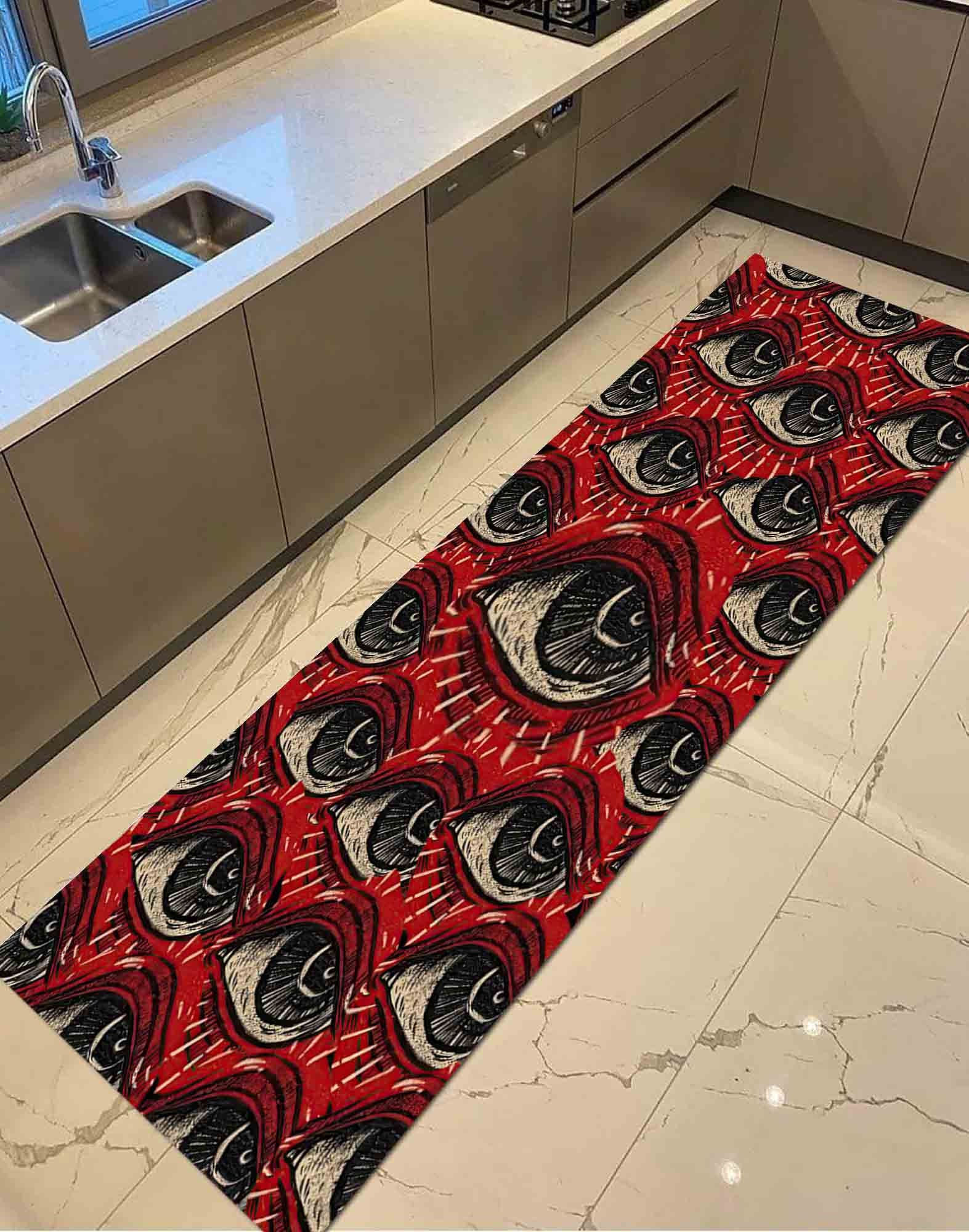 Discover Horror Scare Eye Rug, Gothic Rugs, Fantastic Rug, Modern Rug, Outdoor Rug, Round Rug, Bath Rug, Home Decor Rug, Small Rug, Area Rug,