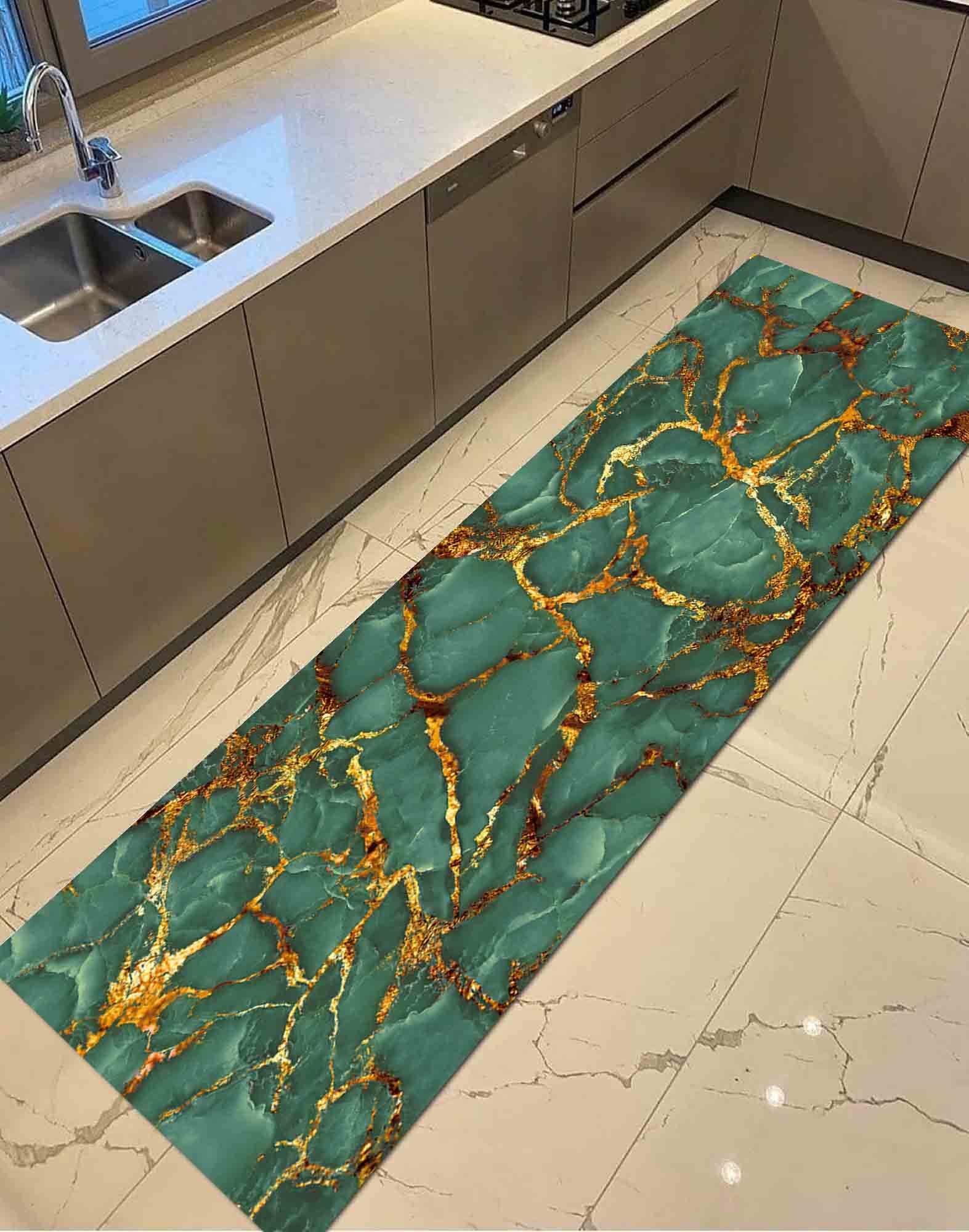 Discover Green And Gold Marble Rugs, Green Marble Rug, Alcohol Ink Rug, Entry Rug, Luxury Rug,