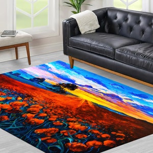 Wollteppich für Schlafzimmer, Büroteppich, Wohnzimmer Geschenk, Boho Deko, Bauernhaus Teppich, Schafteppich, Marokkanischer Berber Teppich,