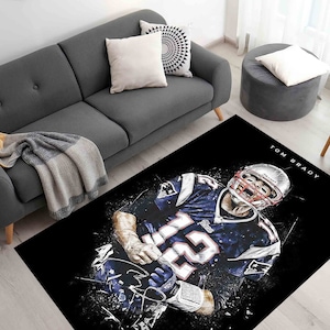 Popular Rug, Entryway Rug, Entry Rug, Non Slip Rug, Tom Brady Rugs, American Football Rug, Sport Rugs, Outdoor Rug, Soft Rug, Entryway Rug,