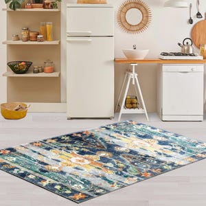 Blue Rugs, Medallion Pattern Rugs, Ethnic Pattern Rug, Luxury Rugs, Turkish Rug, Wall Hanging Rug, Custom Rug, Personalized Gifts,