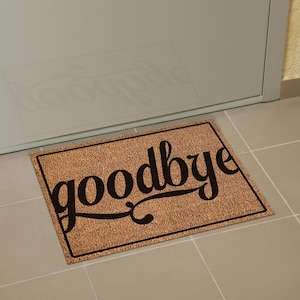 Alfombras de despedida, Alfombras de regalo para inauguración de la casa, Alfombra de despedida, Alfombra de felpudo estampada, Alfombra fácil de limpiar, Alfombra suave, Alfombra impresa en 3D, Alfombra de regalo,