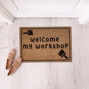 Tapis de bienvenue, tapis de bienvenue de bienvenue, tapis de bienvenue mon paillasson, tapis de paillasson personnalisés, marchepied, tapis de bureau, tapis de bain, carpette,