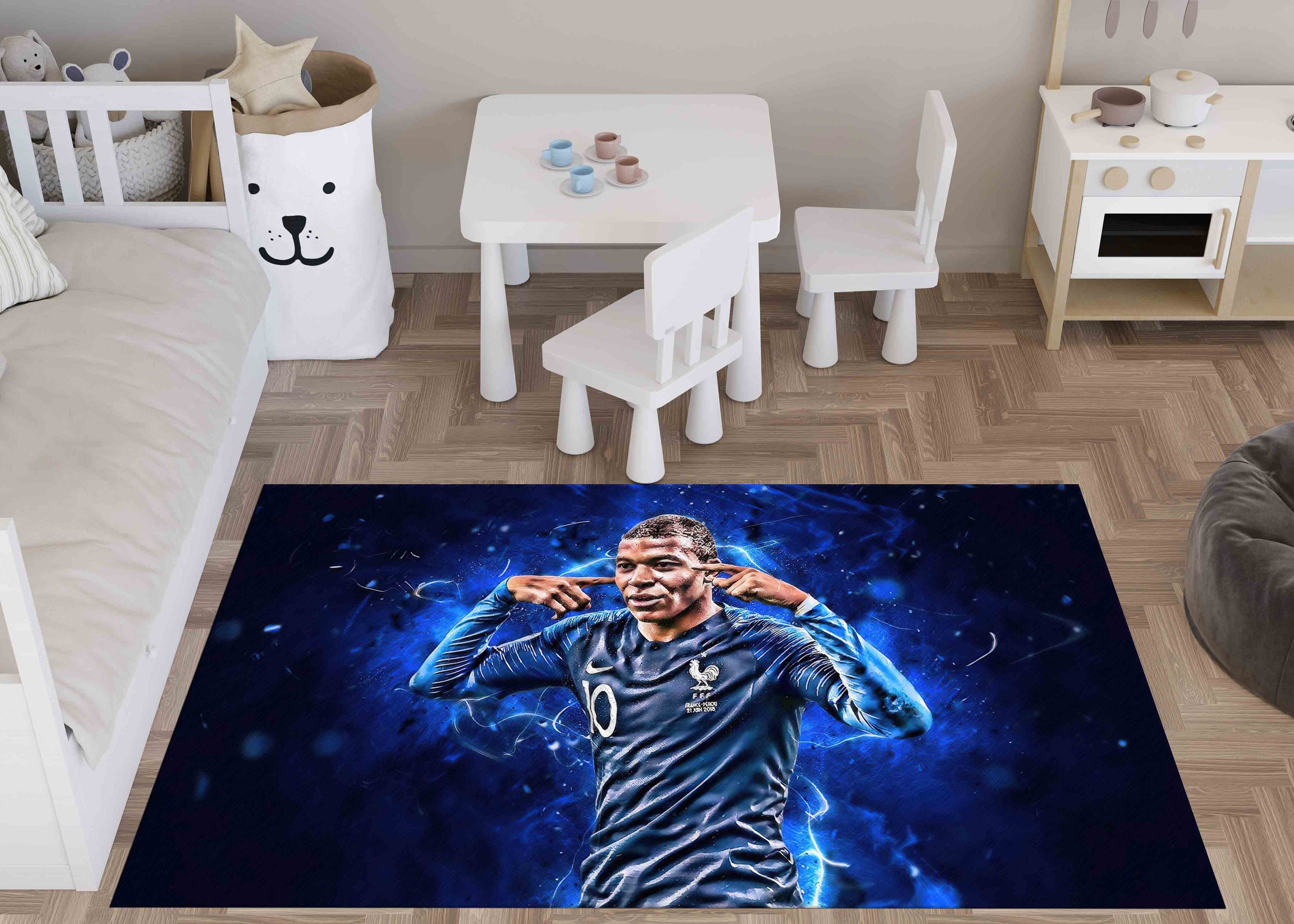 Discover Mbappe Rug, World Cup Rugs, Sport Rug, Personalized Gifts, Gift For Him,