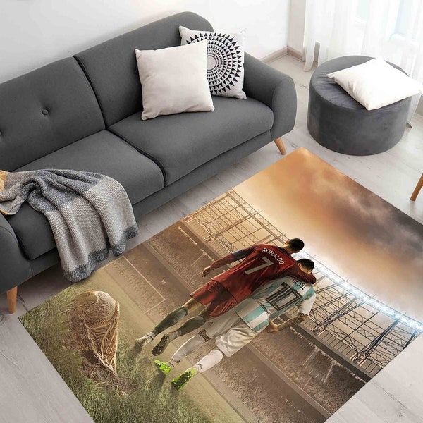 Cristiano Ronaldo Rug - Etsy Israel