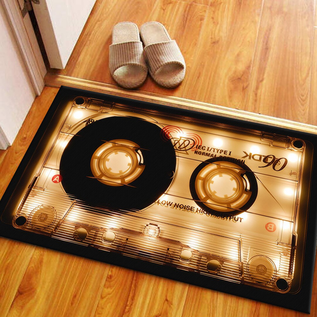 Car Rug Disc Car Mat, 3D Printeds Rug, Nursery Rug, Anti-slip Carpet, Shining Audio ...