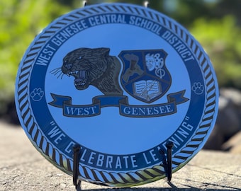 8” Stainless Steel Plate Award