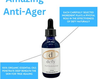 Defy Naturally - All-Natural, Anti-Aging and Acne Fighting Serum