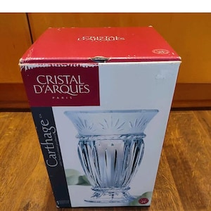 Crystal d'arques vase - Etsy 日本