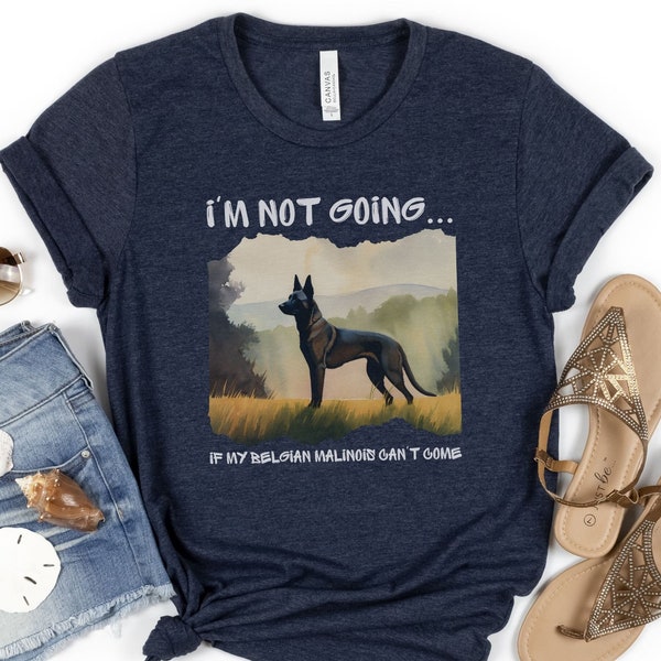 Funny Belgian Malinois t-shirt for Mali lover gift idea for Belgian Malinois owner Maligator mom gift cute watercolor tshirt for dog dad