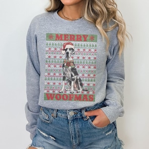 Great dane ugly christmas sweater discount