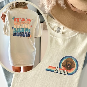 Personalized Poodle FastCAT Shirt, Custom Grunge Lure Coursing T-Shirt, Spoo Dog Name Gift for Plastic Bag Murdersport Dog Sports