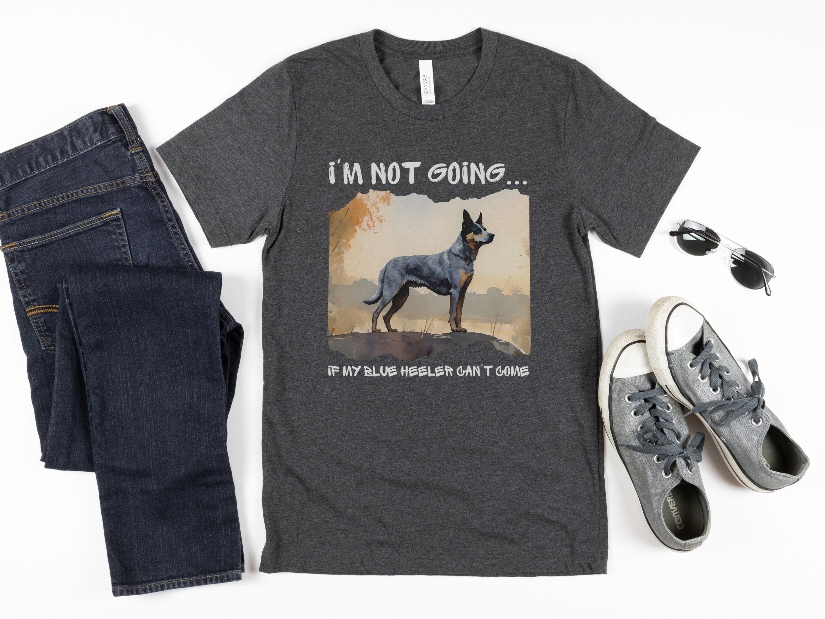  Tan Blue Heeler Dad Mum Dog Family Costume DIY For Halloween T- Shirt : Clothing, Shoes & Jewelry