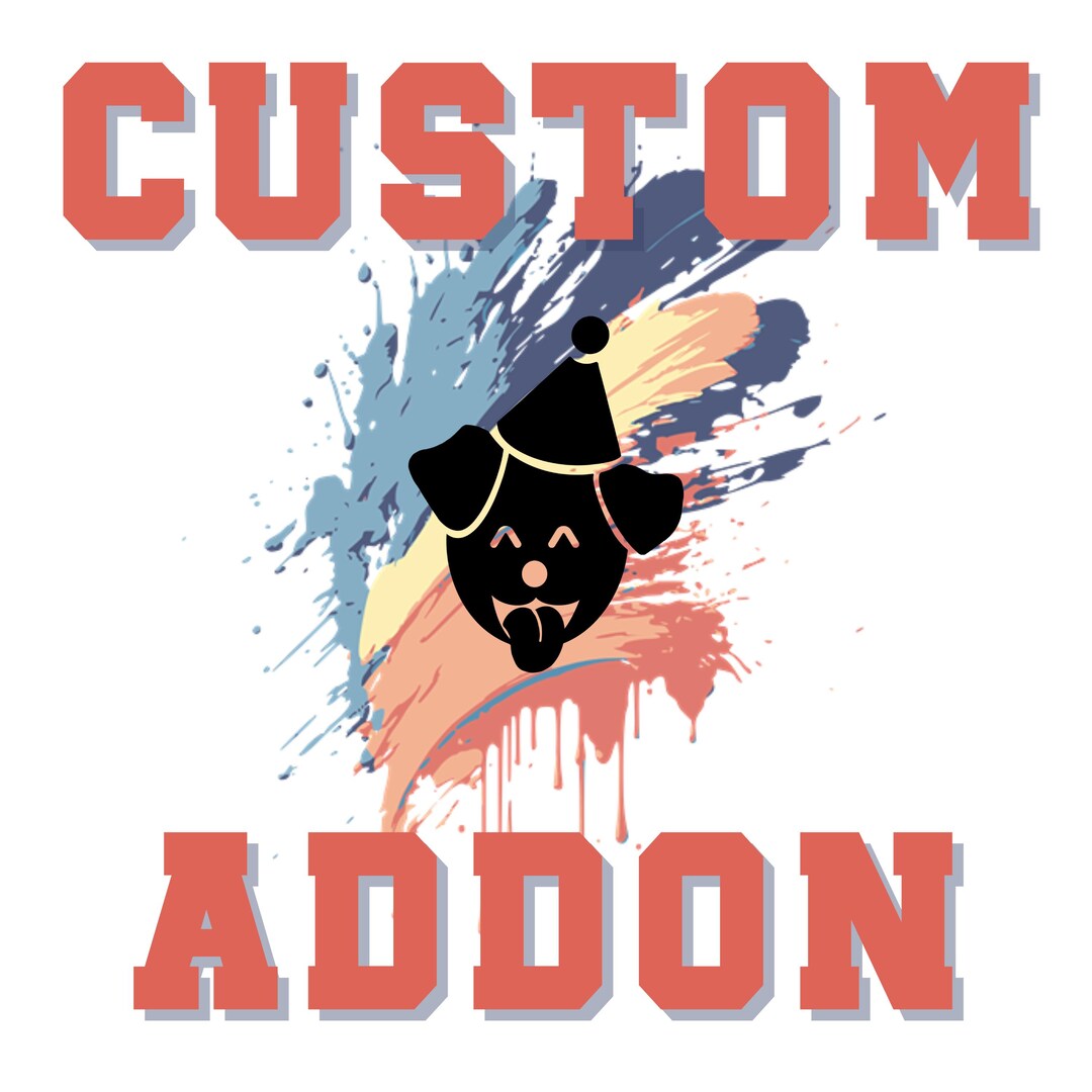 RESERVED Addon Upgrade for Additional Print Areas or Adding ...