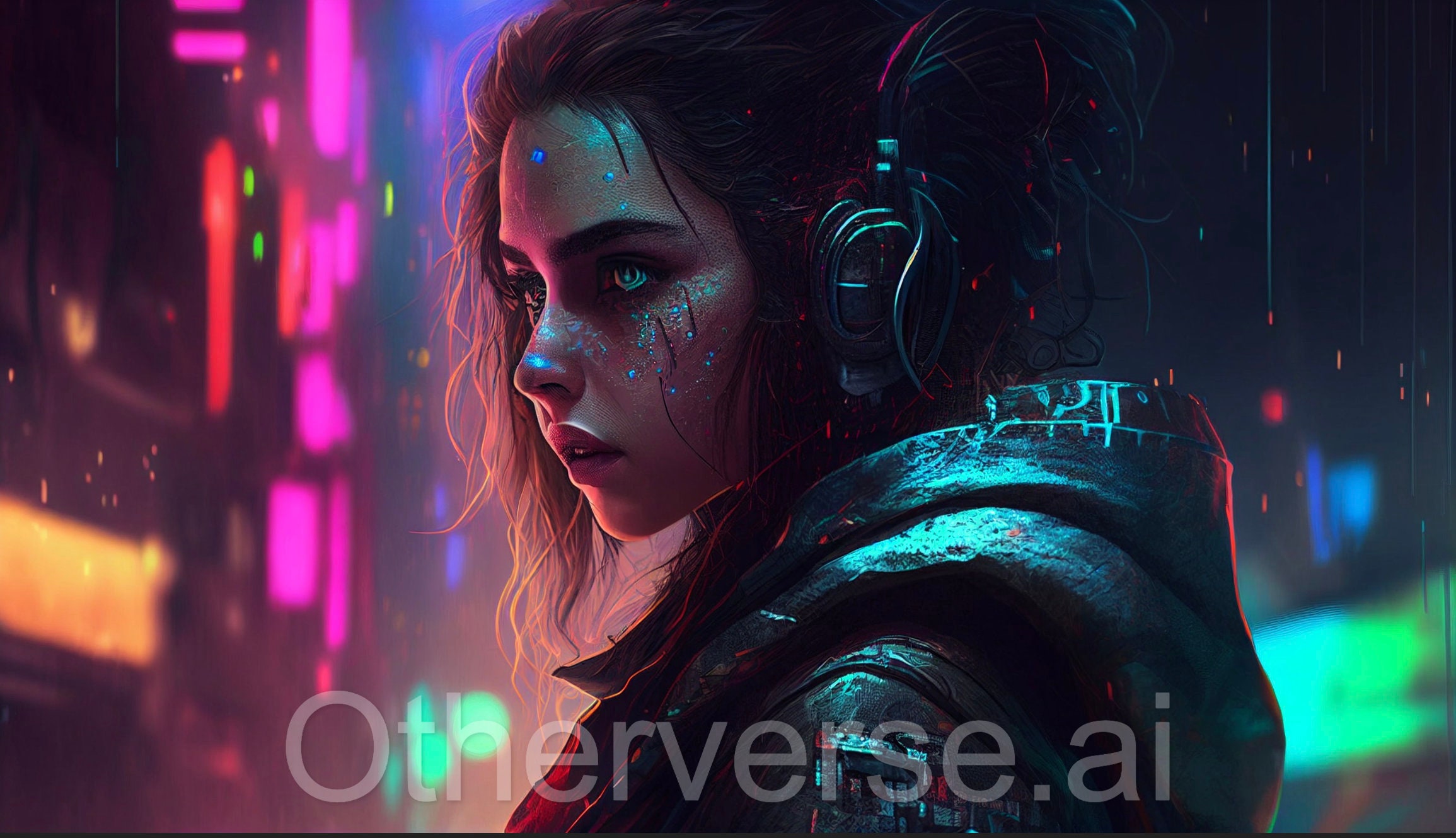 cyberpunk, girl