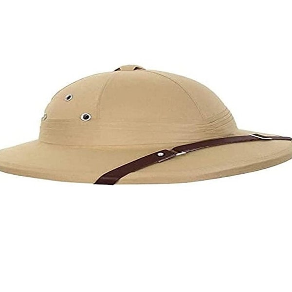 Casco de médula Sombrero de safari Sombreros de disfraces para adultos Sombrero de médula francés