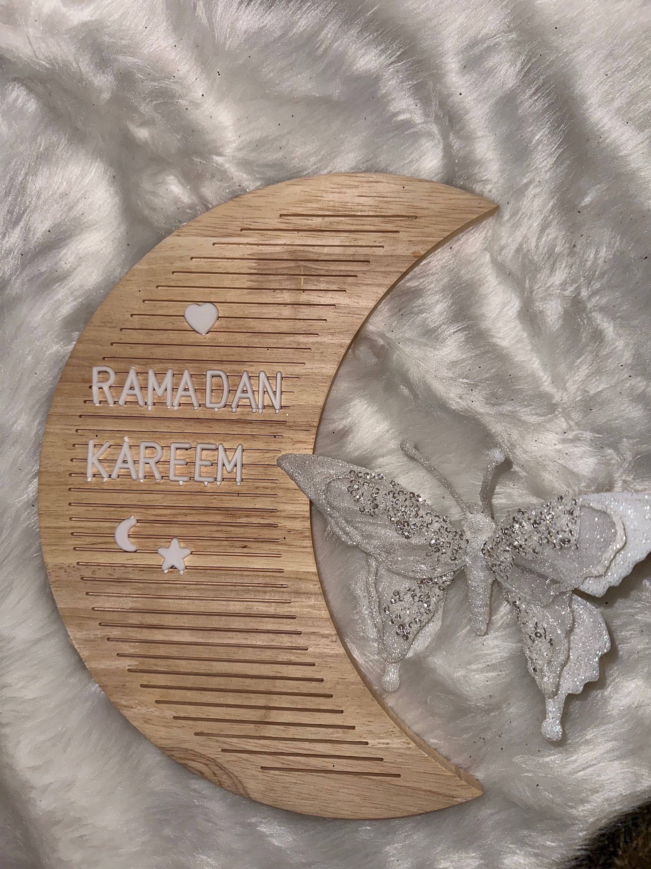 Moon Shaped Wooden Letter Board - Etsy