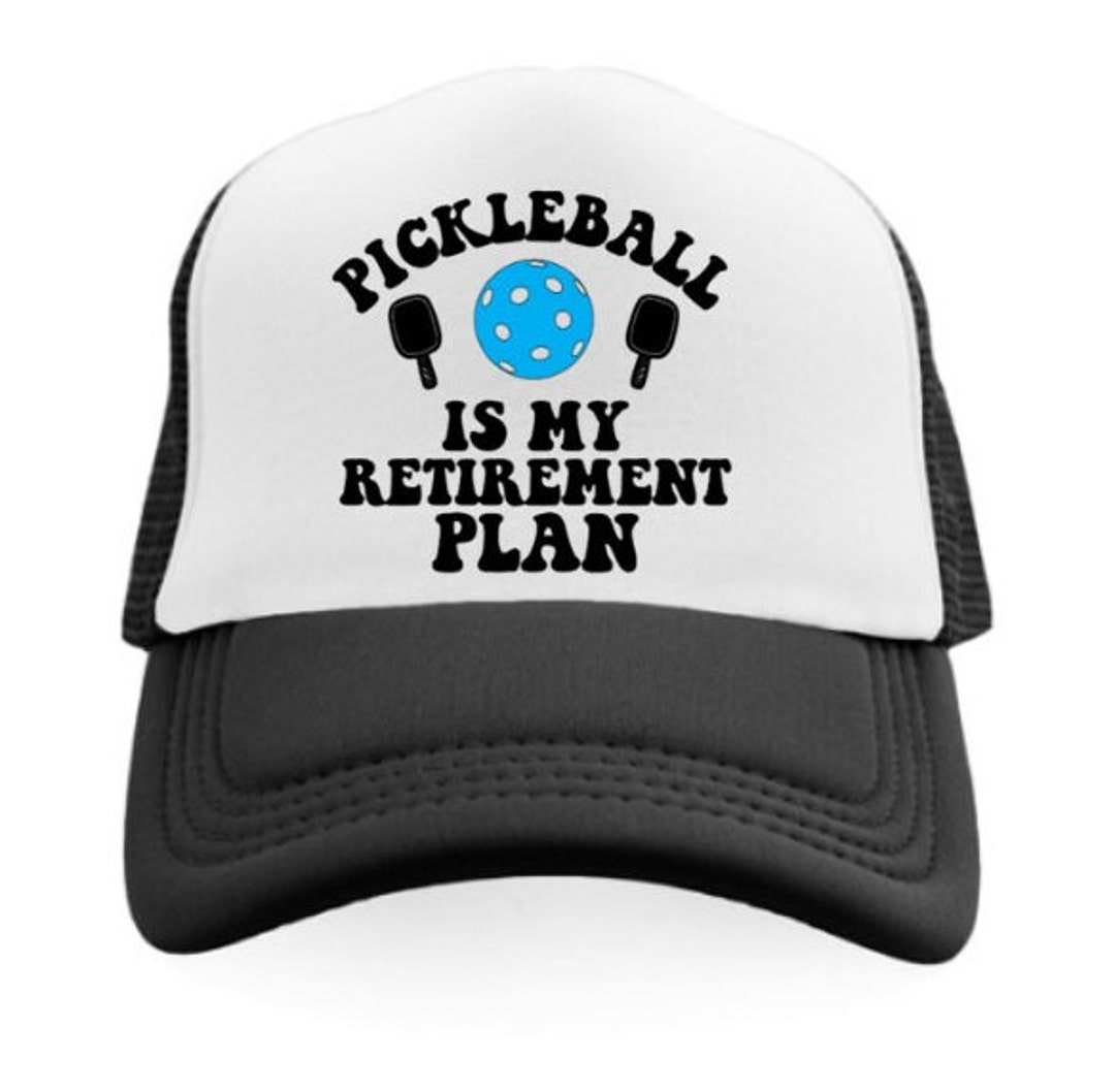 PICKLEBALLRETIREMENT Pickleball Trucker Hat Cute Trucker Etsy