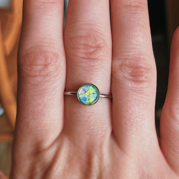 Resin Ring Etsy