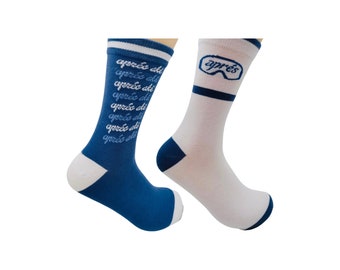 Ski Socks - Apres Ski Crew Socks - Includes 2 Pairs