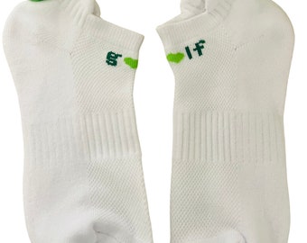 Golf Socks for Women - Pom Pom Socks for Golf - Great Golf Gift