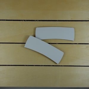 Sublimation blanks for hair claw, hair clip blank, UNISUB MDF blank, ships fast, sublimate your own design, Every Day Low Price 4 inch