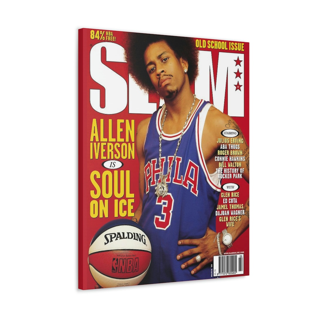 Allen Iverson Carmelo Anthony Slam Magazine Shirt Allen Iverson
