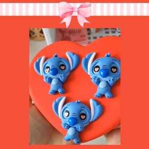 Silicone mold for clay dolls - Stitc Head,  Stitch Body Silicone Mold and eyes - Arts and Crafts