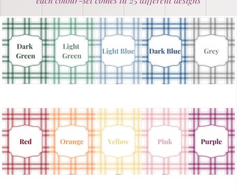 Grey - 25 Recipe Covers, Editable or Fully Designed for Recipe Books, PDF, A4, Binder Insert