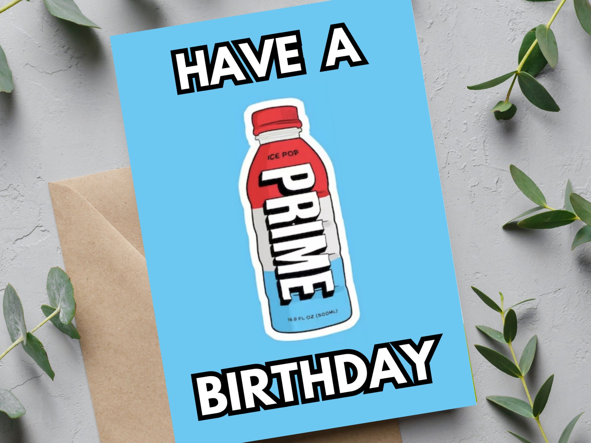 Children's Birthday Card Magic Octopus - Kids Happy Birthday Card Boys Or Girls - Magician