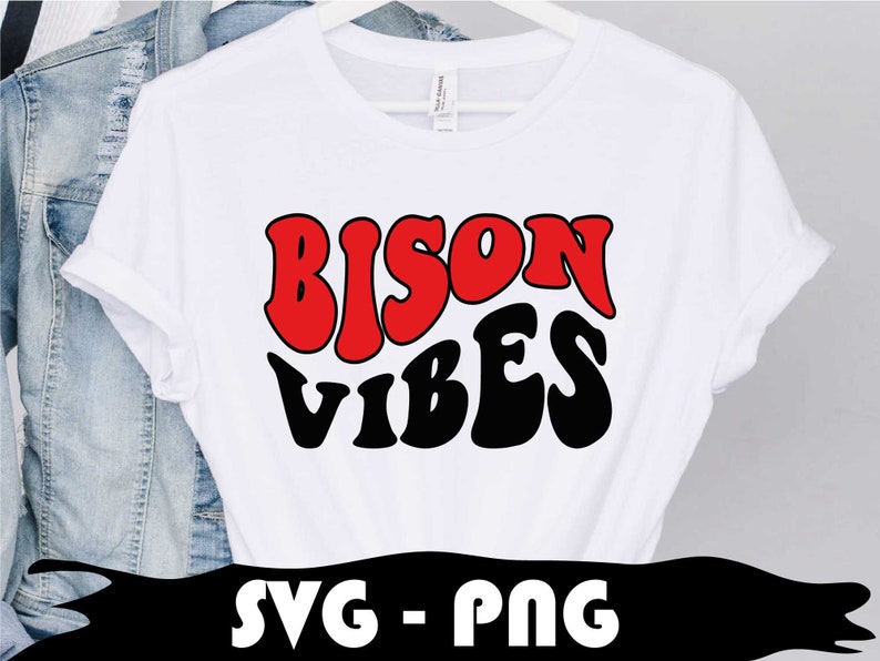 Bison Vibes Svg, Bisons Sport Team, , Digital File - Etsy