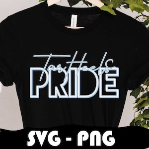 Tar Heels Pride chemise Svg, Tar Heels Basketball Png, Tar Heels Basketball, Tar Heels Png, fichiers Svg coupés