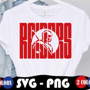 Raiders Silhouette Svg File, Raiders Volleyball Png, Raiders School Team, College Baseball,