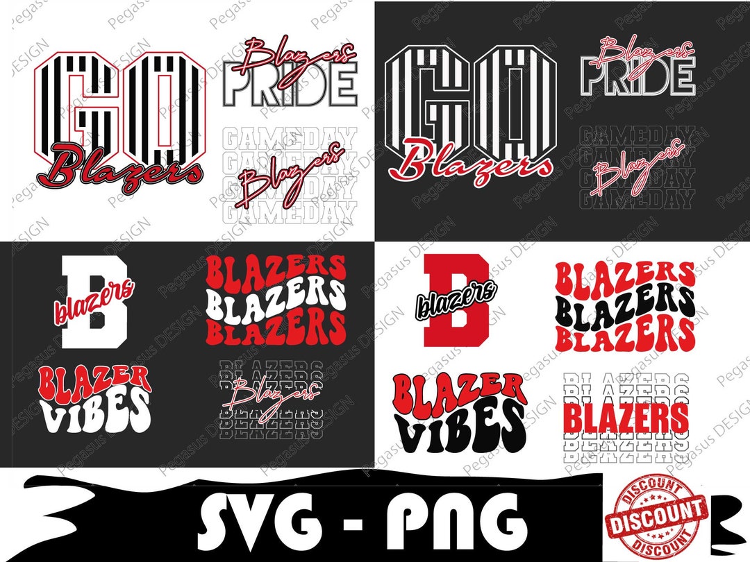 Sport Roster Svg Blazers Sport Team SVG PNG Bundle - Etsy
