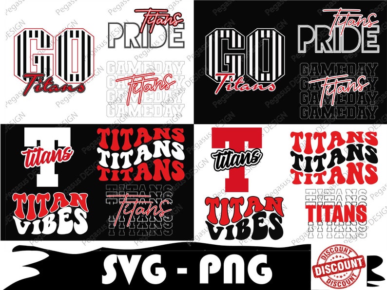Titans Sport Bundle, Titans Svg, Class of 2024, Titans Png, College Sport Team, Mascot Svg Etsy