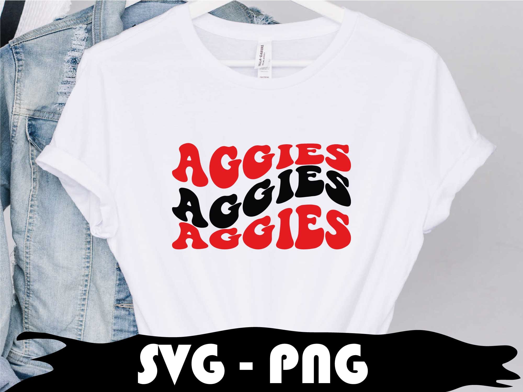 Aggies Mascot SVG PNG Bundle, College Team Graphics (digital Download ...