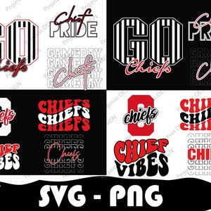 Chiefs Sport Bundle, Chiefs Svg, Chiefs Png, Chiefs Football, Layered