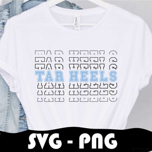 Tar Heels Mirror Shirt Svg, Tar Heels Basketball Png, Tar Heels Basketball, Tar Heels png, fichiers Svg
