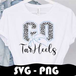 Go Tar Heels Svg, Tar Heels Basketball Png, Tar Heels Basketball, Tar Heels png, fichiers de coupe Svg, superposition, Cricut Svg, Tar Heels Mom life