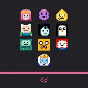 Insignias de Hora de Aventuras / Descarga instantánea