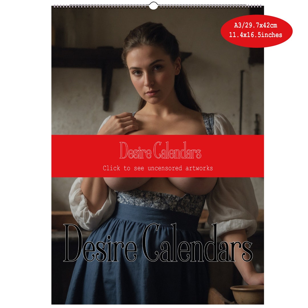 The Farm's Beauty 2025 Calendar Naked Women Big Breasts Ass Butt by