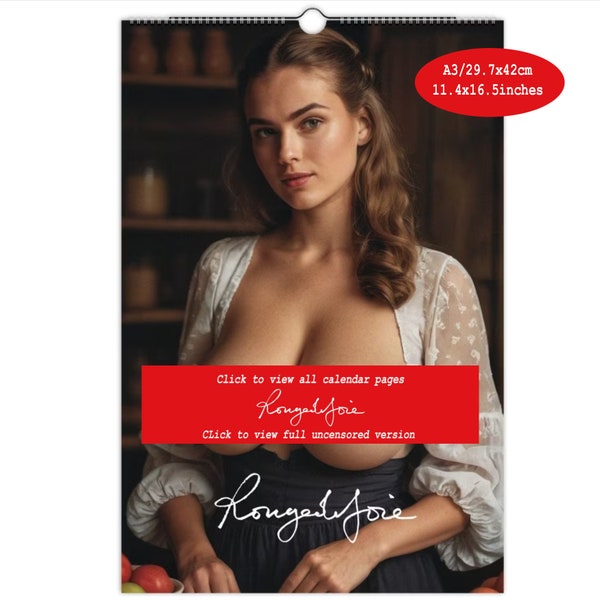 The generous breasts of the farmer's wife by rougedejoie (calendar naked women)