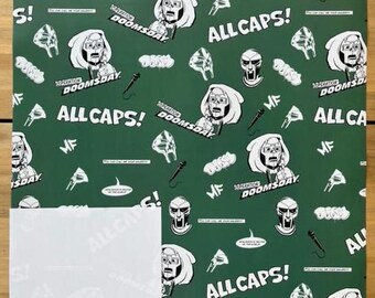 DOOM Rapping Paper - Etsy