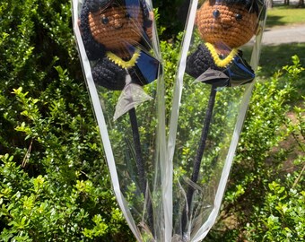Crochet Graduation Boy/Girl Bouquet, Cute Graduation Gift, Handmade Graduation Bouquet, Gift For Students. Amigurum Student Bouquet.