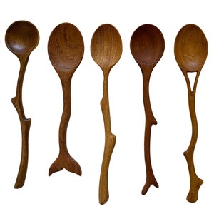 Wooden Spoons and Folks, Handmade Wooden Utensils, Cooking Kitchen Gift